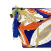 Large Kimono Pouch Flowers In The Moonlight