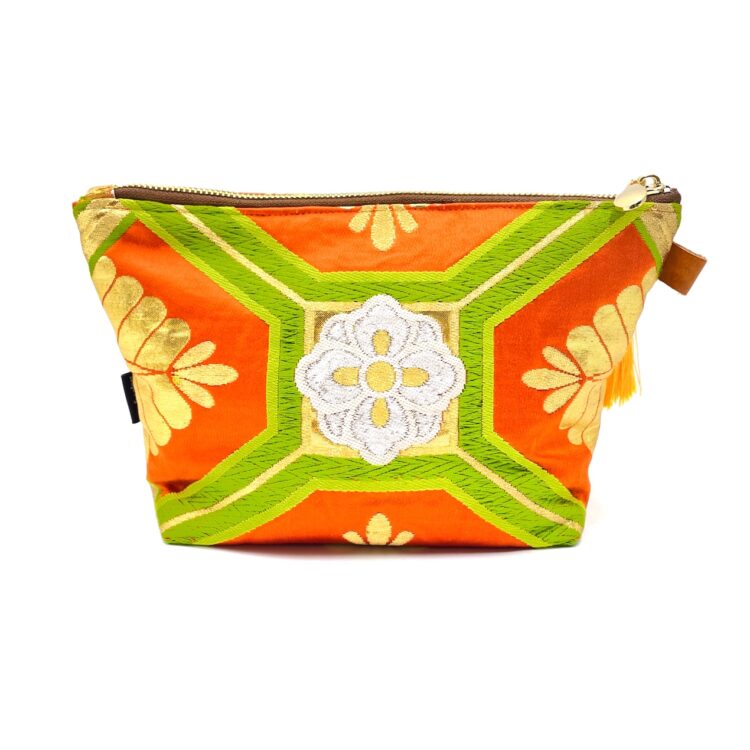 Large Kimono Pouch Copper Sun