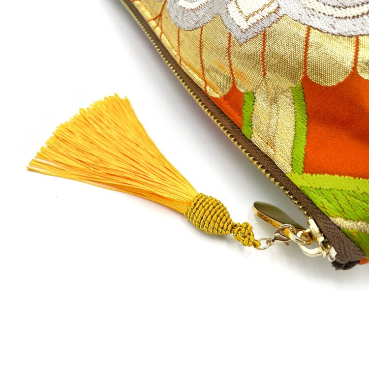 Large Kimono Pouch Copper Sun