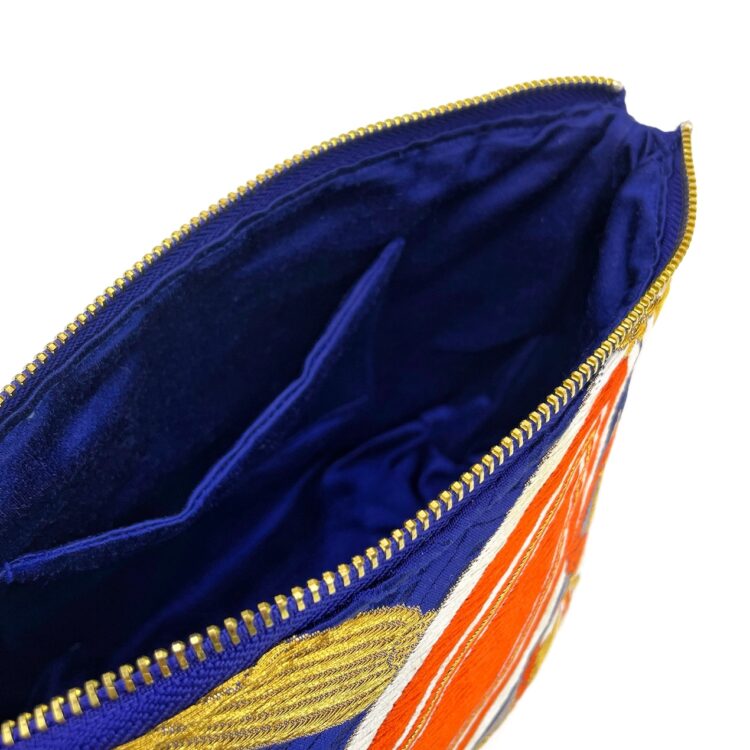 Kimono Shoulder Pouch Flowers In The Moonlight