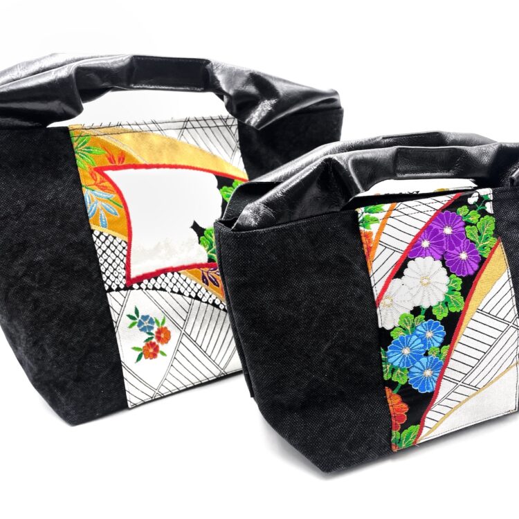 Canvas Obi Leather Tote Heritage