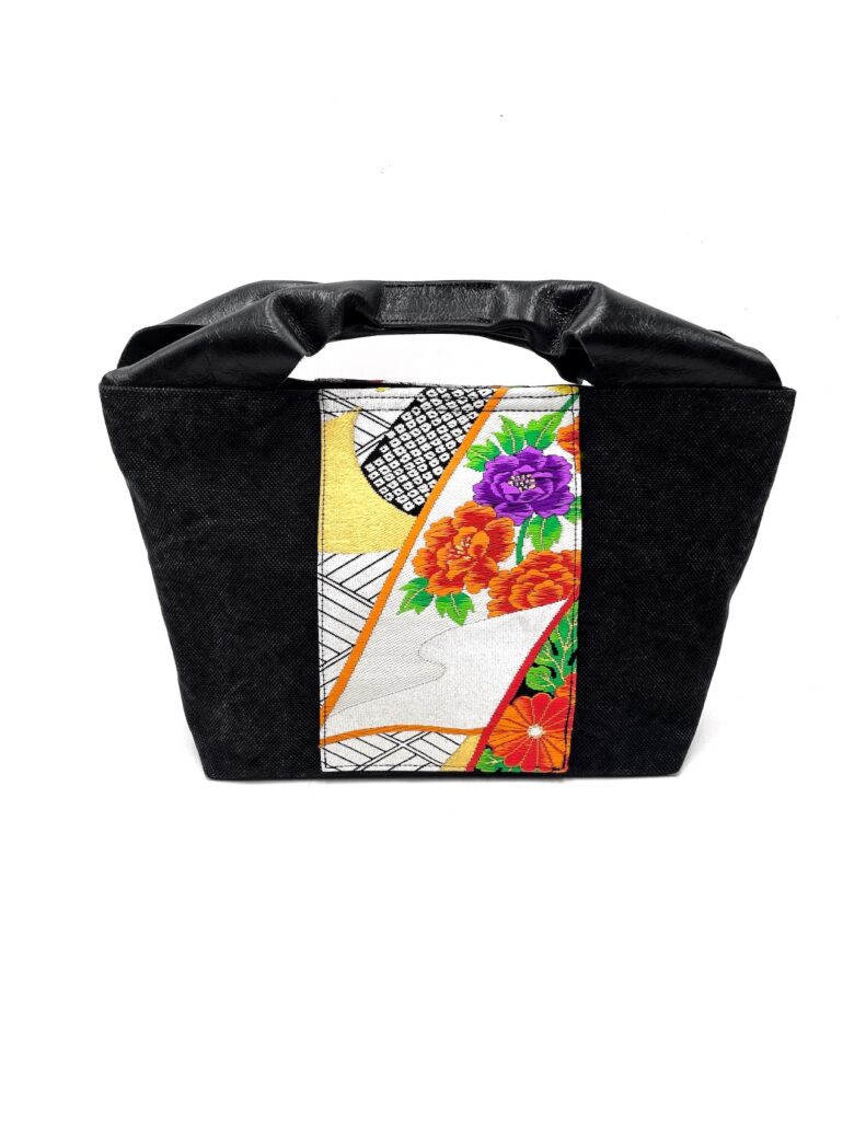 Canvas Obi Leather Tote Heritage