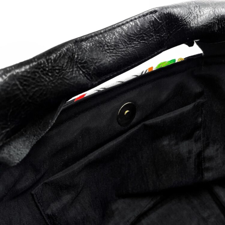 Canvas Obi Leather Tote Heritage