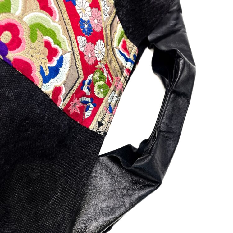 Large Canvas Obi Leather Tote Chamber of Secrets