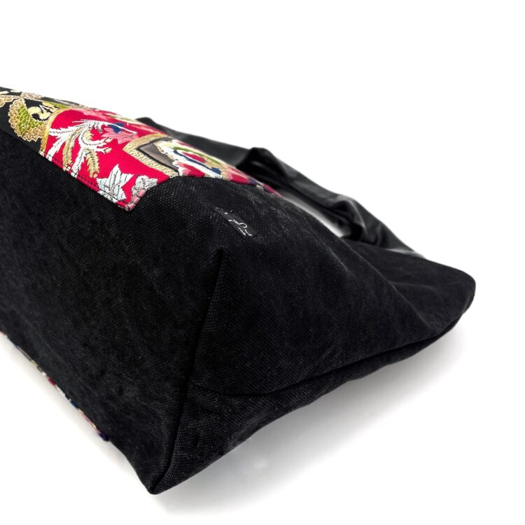 Large Canvas Obi Leather Tote Chamber of Secrets