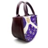 Kimono Round Handbag Purple Night