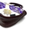Kimono Round Handbag Purple Night