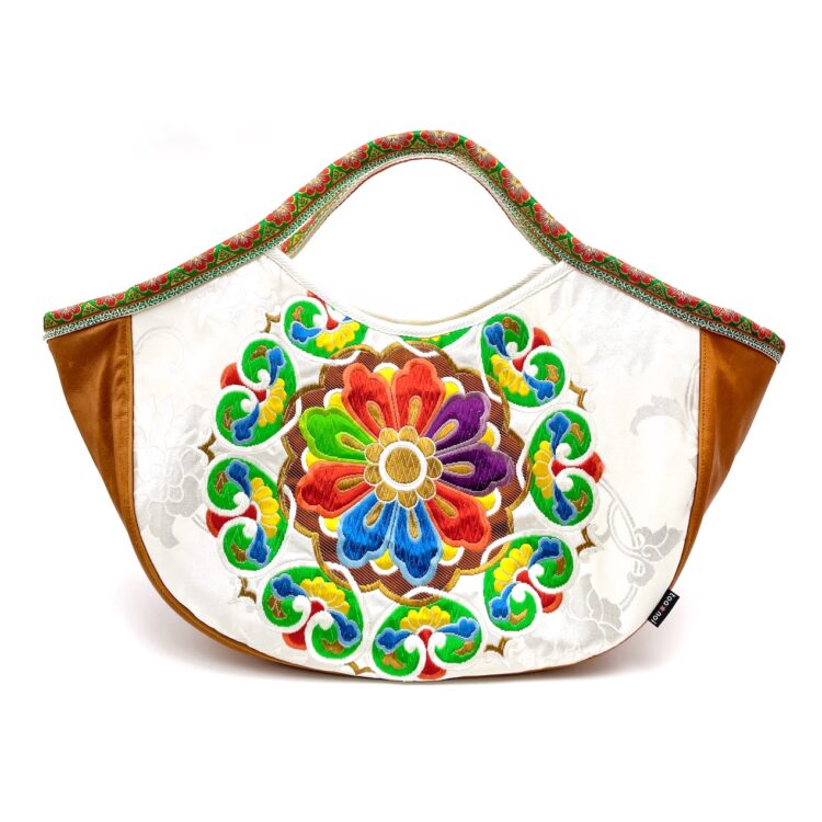 Boho Kimono Large Tote Petal Ring