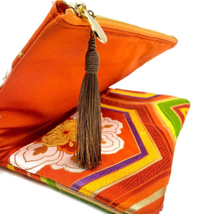 Kimono Clutch Bag Amber Bloom