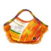 Boho Kimono Small Tote Pumpkin Puff