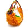 Boho Kimono Small Tote Pumpkin Puff