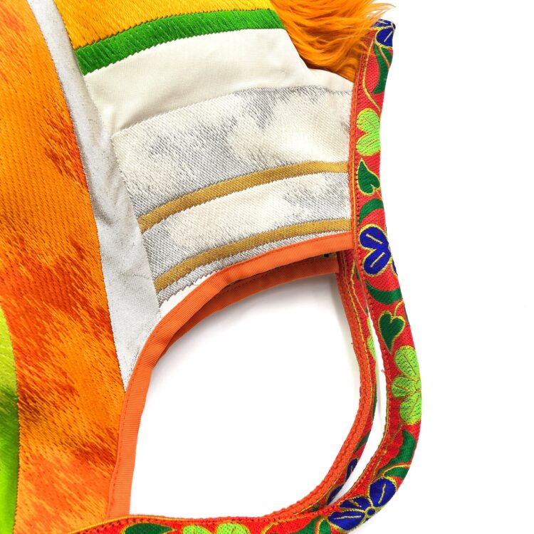 Boho Kimono Small Tote Pumpkin Puff