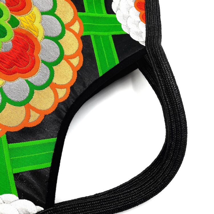 Boho Kimono Large Tote Dark Verdure