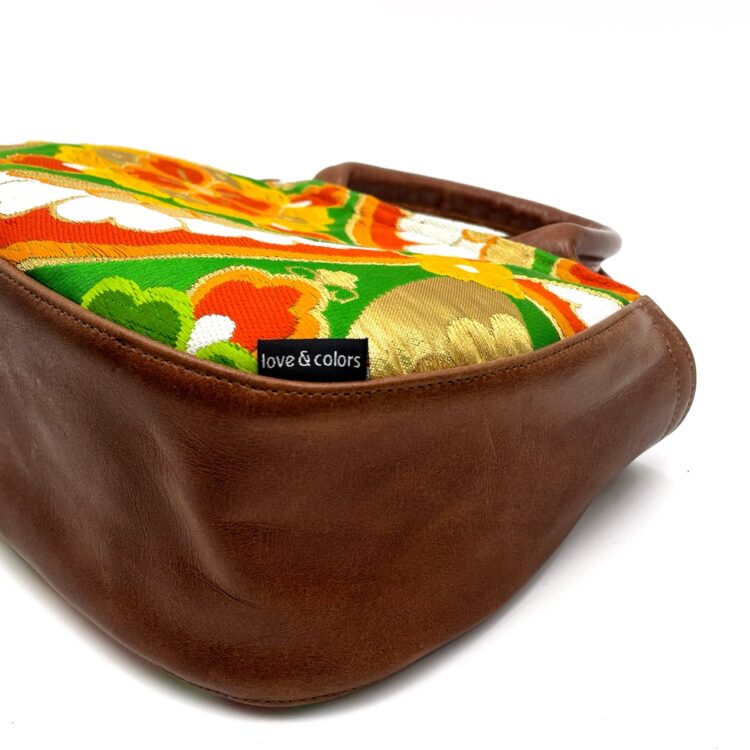 กระเป๋าถือทรงกลมสไตล์กิโมโน Fantastical Spring - Toanoi