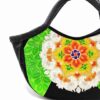 Boho Kimono Large Tote Forest Phantom