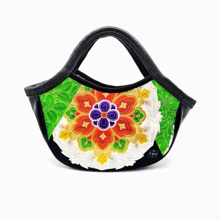 Boho Kimono Small Tote Forest Phantom