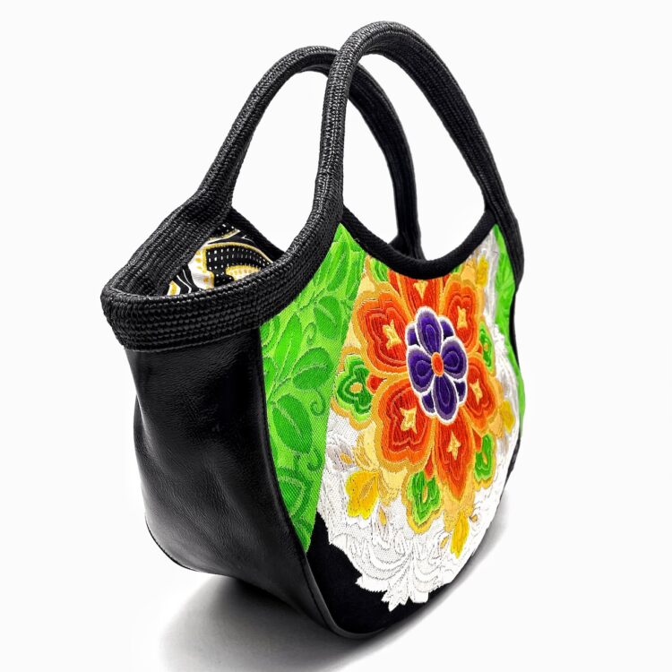 Boho Kimono Small Tote Forest Phantom