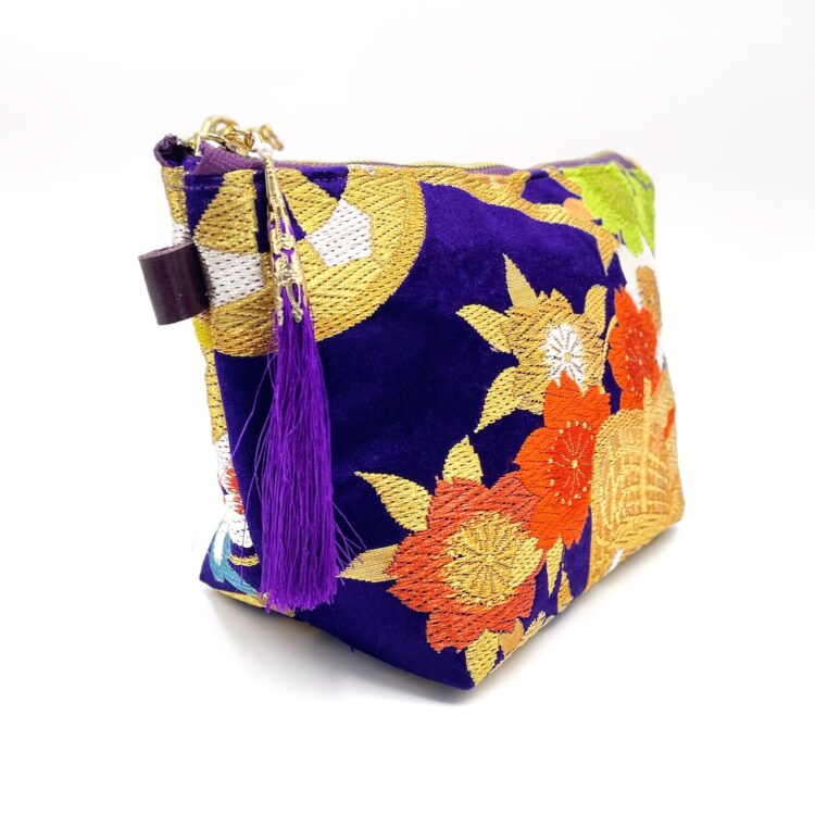 Kimono Pouch Night Sakura