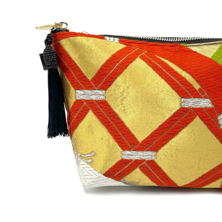 Kimono Pouch Steel Samurai