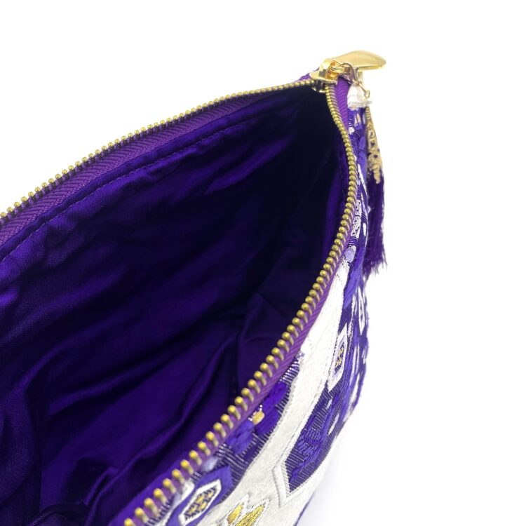 Kimono Pouch Purple Night