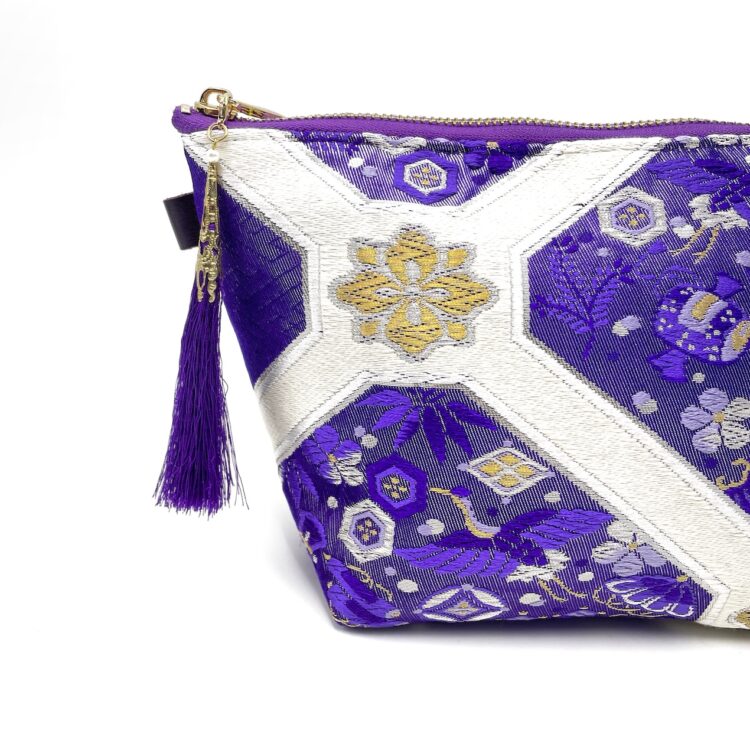 Kimono Pouch Purple Night