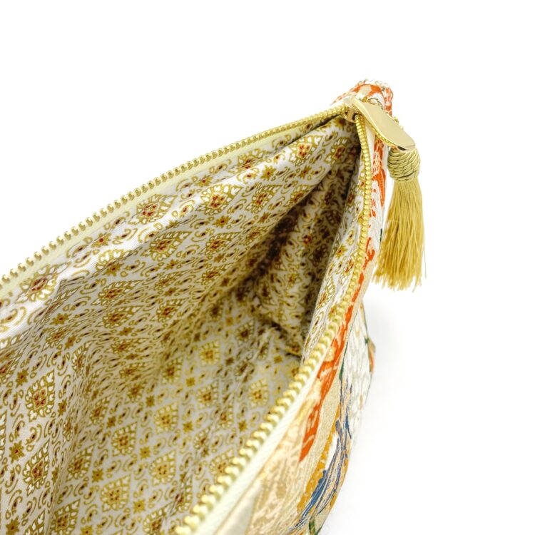 Kimono Pouch Ancient Tancho