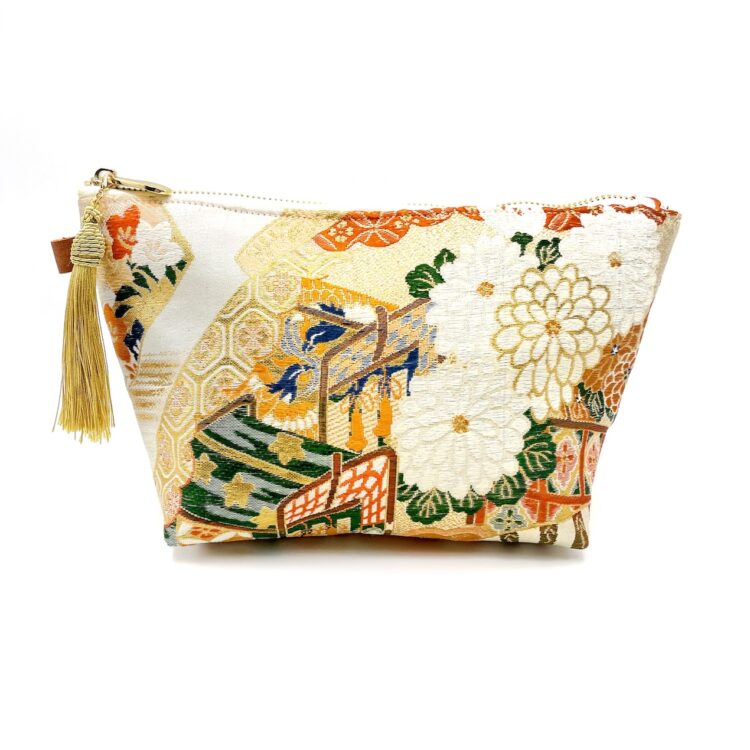 Kimono Pouch Ancient Tancho