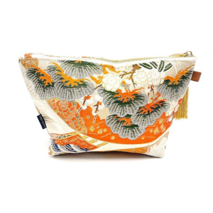 Kimono Pouch Ancient Tancho