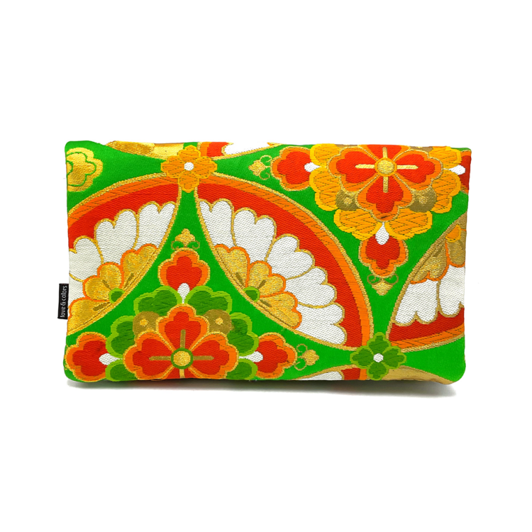 Kimono Clutch Bag Garden Greens