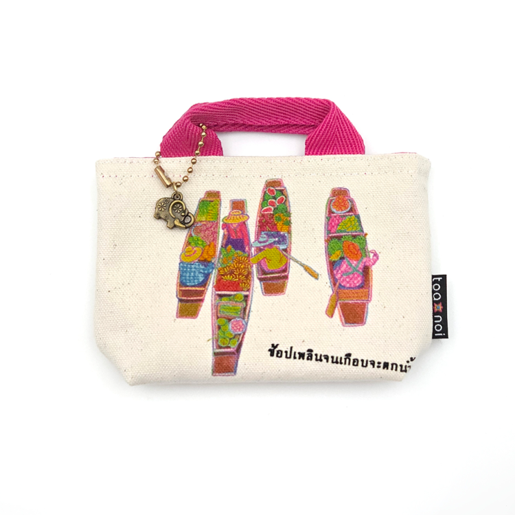 1270 x 1690 aru mini tote-floating market-pink - Toanoi