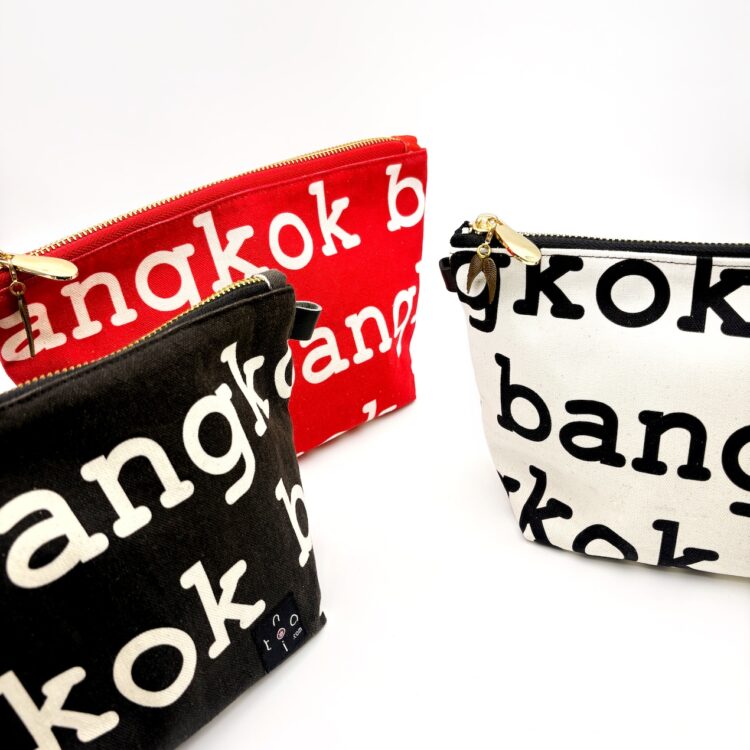 Cosmetic Zipper Pouch Bangkok