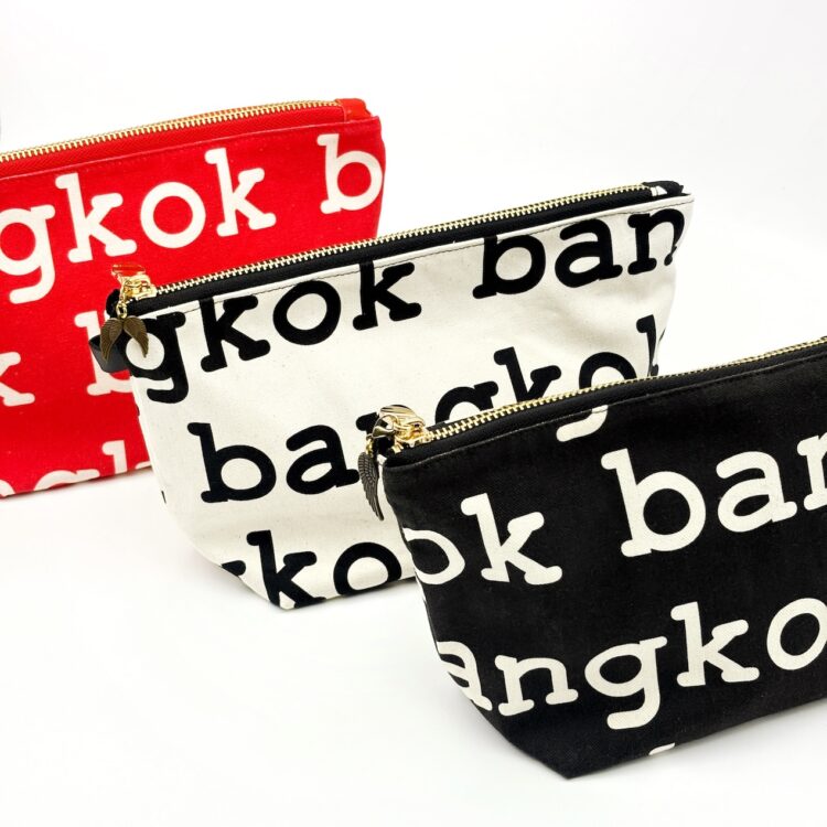 Cosmetic Zipper Pouch Bangkok